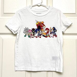 Boys Old Navy Sonic The Hedgehog Graphic T-Shirt Size XS 5